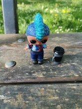 L O L ¡Sorpresa! Juego de muñeca brillante con ropa y zapatos para niño, juguete Punk, edición limitada