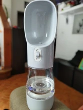 Botella de agua portátil para perros, cuenco alimentador de comida y agua, para viajes al aire libre