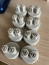 ABS-Kit de sistema de CO2 para acuario, pieza de generador, válvula de tubos, tapón de botella para pecera, plantada en vivo, interfaz A/ B, bricolaje