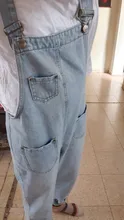 Monos vaqueros para mujer, peto básico de Primavera Azul lavado, prendas de vestir, ropa de oficina, pantalón largo elegante, peleles informales