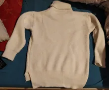 Suéter de moda de punto para mujer, suéteres gruesos informales sueltos de Color sólido, manga larga, de talla grande, cálido, Otoño e Invierno