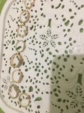 Tocona, 17 unids/set de lujo de cristal claro piedra conjuntos de anillos de boda para hombres y mujeres de la gota de agua flores el sol Geoemtric de joyería 8920