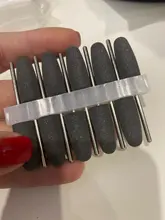 Brocas de silicona para manicura, cortador rotativo eléctrico de manicura, herramientas de pulido de cutículas, accesorios de salón de uñas, 10 Uds.
