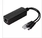 48V a 12V POE Splitter adaptador de conectores de Cable de transmisión de datos POE inyector divisor para Huawei para cámaras Hikvision