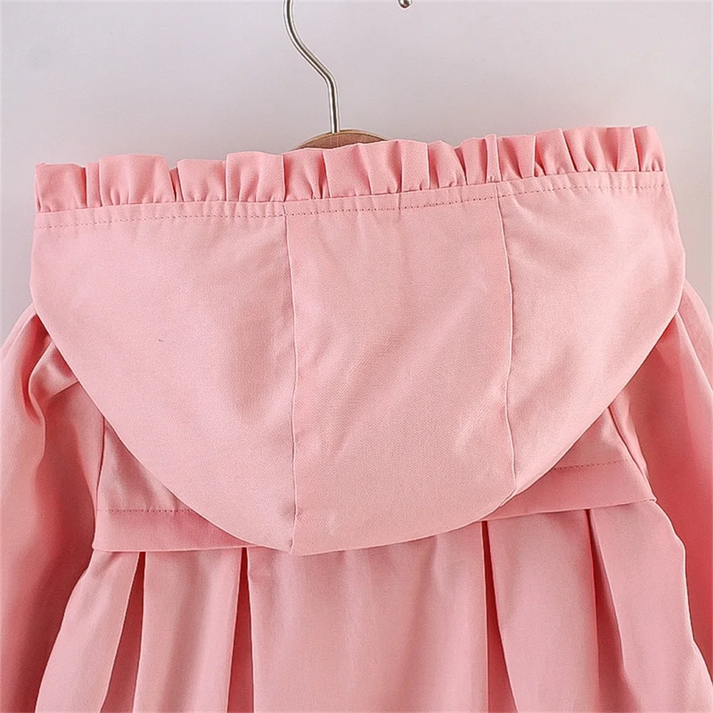 Casaco com capuz estampa floral para bebê Casaco com capuz estampa floral para bebê