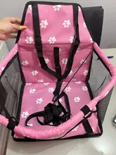 Portador de Mascota para coche, bolsa de viaje para asiento de perro y gato, impermeable, plegable, bolso para cachorro, alfombrilla, cubierta, canasta de Seguridad, 1 Uds.