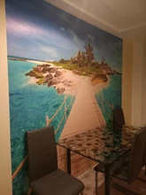 Wall-Decorations Background Painting Photo-Wall-Paper Mural-De-Parede Wooden Custom Living-Room