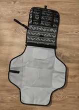 ARLONEET-cambiador de pañales 3 en 1 impermeable, esterilla de cubierta Del Pañal Del Bebé portátil multifunción, bolsa de pañales de plegado manual