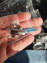 Uds/1 set Metal Bloqueo de cordones accesorios corbata los cordones de los zapatos de Metal de bloqueo DIY Kits para zapatillas Metal dorado plateado de hebilla