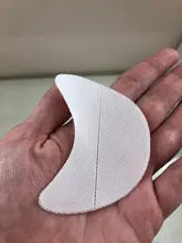 20 unids/set desechables Protector para delineador de ojos sombra de ojos Protector, almohadillas, los ojos, los labios libre de pelusa parche maquillaje pestañas aislamiento pegatinas