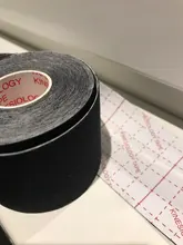 Cinta de kinesiología atlética de 2 tamaños, cinta elástica de recuperación, alivio del músculo, rodilleras para el dolor, soporte para deporte, vendaje de Fitness