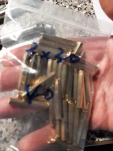 5-50 Uds Hexagonal hembra a hembra M2 M2.5 M3 M4 M5 latón espaciador de separación Hexagonal Stud espaciador pilares huecos