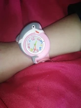 Reloj de dibujos animados para niños, cronógrafo de cuarzo con dibujos animados de frutas y animales, regalo de Navidad y cumpleaños