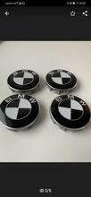 20 unids/lote 68mm 10 pines coche tapas de cubo de rueda llanta tapas cubre emblema insignia para bmw 1 3 5 7 X3 X5 M3 M5 36136783536