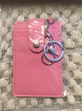 Portatarjetas de identificación portátil Unisex, funda para tarjetas de autobús, llavero de trabajo de oficina, herramienta de llavero