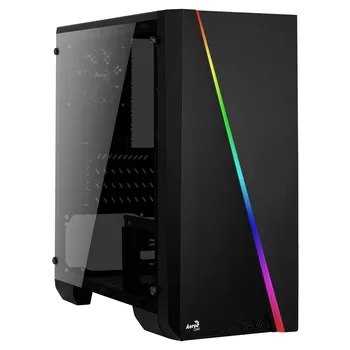 Aerocool CYLONMINI, Cash Box PC MicroATX, RGB, rear fan 12cm, Black
Aerocool CYLONMINI, Cash Box PC MicroATX, RGB, rear fan 12cm, Black