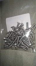 ZONSANTA-tornillo hexagonal de acero inoxidable M2, M2.5, M3, M4, M5, M6, Din7991, 304, cabeza plana, tornillos avellanados para muebles