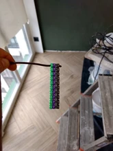 Rotuladores de Cable de colores tipo C, etiqueta de número para Cable de 2-3mm, visible y fácil de identificar, 100 Uds./150 Uds.