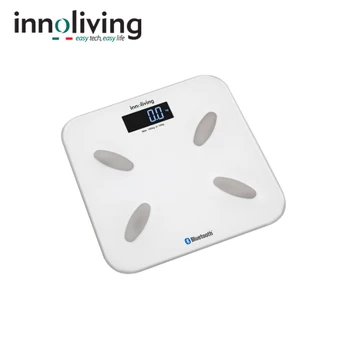Body fat & body water analyzer scale with bluetooth connection INNOLIVING INN-141 
Body fat & body water analyzer scale with bluetooth connection INNOLIVING INN-141