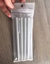 Xiaomi-Bolígrafo Original, 10 Uds., escritura fluida y agarre ligero Mijia-repuesto de prensa the core, recambio 1:1, azul, rojo y negro, 0,5mm