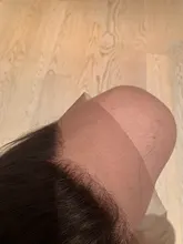 Missblue-extensiones de cabello humano Remy peruano, cierre Frontal de malla transparente con pelo de bebé 13x4 de oreja a oreja, prearrancado