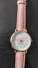 Sakura-reloj rosa para niña y mujer, reloj femenino para estudiante, a la moda, sencillo para chica, ropa con una flecha, reloj en forma de corazón