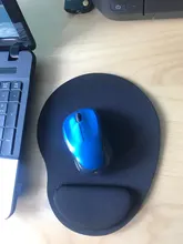 Comodidad alfombrilla de ratón con la muñeca proteger suave geométrica alfombrilla de ratón Anti-de Gel antideslizante muñeca soporte para juego de portátil ratones estera