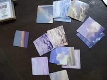 46 unids/pack estrella naturaleza en la nube Mini pegatinas de papel decorativo Diy álbum diario álbum de recortes etiqueta pegatina Kawaii papelería