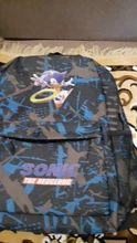 Mochila de lona Sonic de estilo popular para adolescentes, niños, niños, estudiantes, mochilas escolares, bolsa de hombro de viaje, bolsa para ordenador portátil Unisex