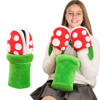 Women Halloween Carnival Fancy Funny Flower Cosplay Shoes Super Mario Cannibal Flower Piranha Slip on Home Wear Slippers 
Women Halloween Carnival Fancy Funny Flower Cosplay Shoes Super Mario Cannibal Flower Piranha Slip on Home Wear Slippers
