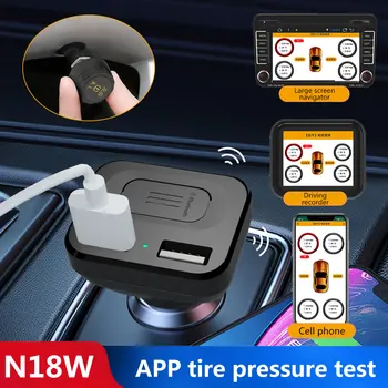 2020 Tire Pressure Alarm TPMS 4PCS Sensor Mobile APP Car Tire Detection System NEW Explosion Proof
2020 Tire Pressure Alarm TPMS 4PCS Sensor Mobile APP Car Tire Detection System NEW Explosion Proof