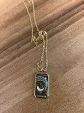 Collar con colgante creativo de Tarot esmaltado para niña, colgante de tarjeta, oro de 16K, Platd cuadrado, Luna, Sol, mundo, amor, poder, pareja, 2021