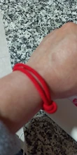 Pulseras de hilo rojo para protección, amuleto de la suerte para el éxito, pulseras de cuerda hechas a mano de la buena suerte, regalos