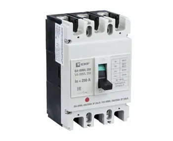 Circuit breaker ва-99мl 250/250 a 3 p 20ka EKF basic
Circuit breaker ва-99мl 250/250 a 3 p 20ka EKF basic