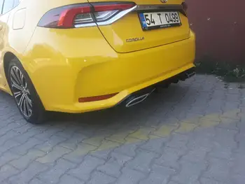 Toyota Corolla 2019 Diffuser Model Diffuser Car Accessory Universal compatible Modified Rear Bumper attachment Flexible Durable
Toyota Corolla 2019 Diffuser Model Diffuser Car Accessory Universal compatible Modified Rear Bumper attachment Flexible Durable