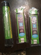 Red de pesca Soluble PVA de 5m, alimentador de relleno de medios, trampa para cebo, bolsa de protección, red de pesca 62KF