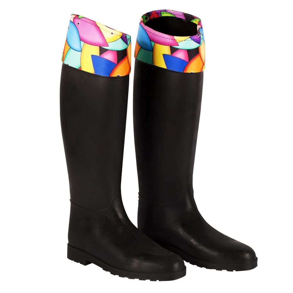 Biggdesign Rain Boots for Women, Fish Line Design, Phthalate-free Black PVC Material, Waterproof, rain Boots, Artist Design, St
Biggdesign Rain Boots for Women, Fish Line Design, Phthalate-free Black PVC Material, Waterproof, rain Boots, Artist Design, St