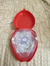 Profesional primera ayuda máscara para respiración CPR proteger los rescatistas la respiración Artificial reutilizables con una válvula herramientas