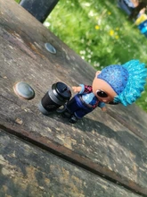 L O L ¡Sorpresa! Juego de muñeca brillante con ropa y zapatos para niño, juguete Punk, edición limitada