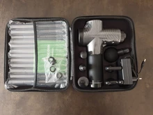 Pistola de masaje muscular, masajeador de percusión de tejido profundo, inalámbrico, nivel de 30 velocidades, profesional, manual, eléctrico