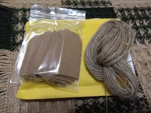 Etiquetas de papel Kraft con agujero para decoración de boda o fiesta, etiquetas de regalo y embalaje colgantes personalizadas, color marrón, 100 Uds.