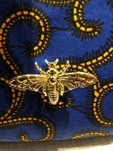 Cierre de Metal con forma de abeja para bolso de bricolaje, bolso de hombro, monedero, 2 colores