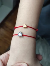 2019 nueva suerte corazón pulsera de estrella para mujeres y niños de Color rojo cuerda cadena ajustable pulsera hecha a mano bisutería pulsera Simple