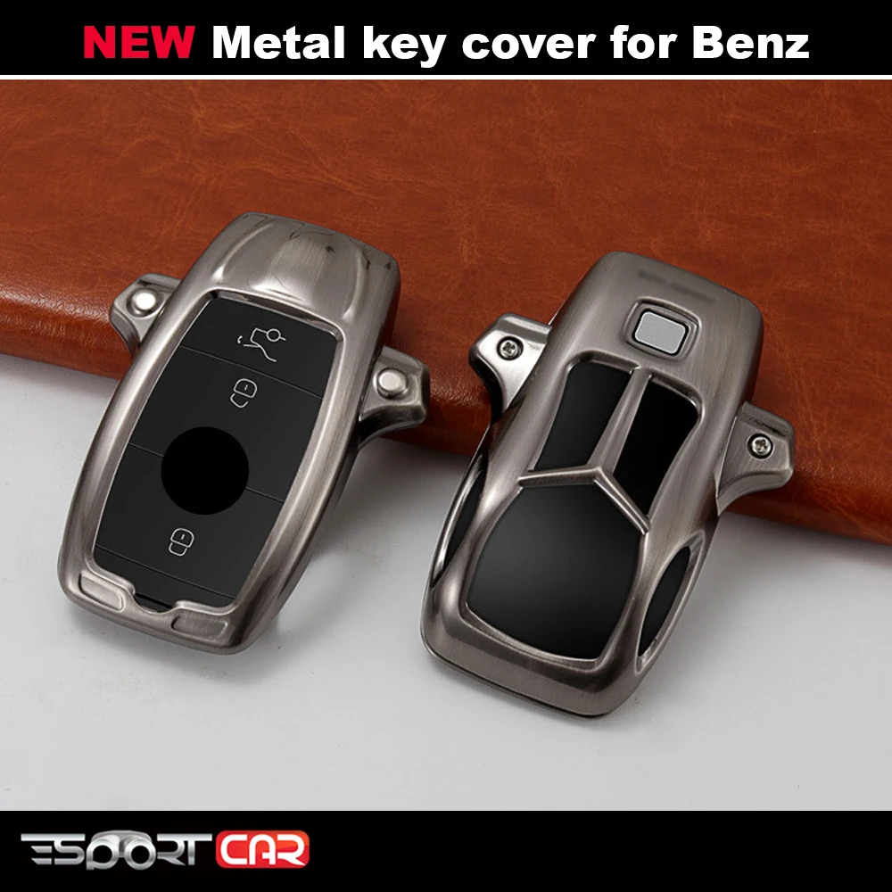 Zinc Alloy Car Key Case Cover For Mercedes Benz E V-Class E300 W202 W210 2017 Protector Metall Shell Keychain Auto Accessories
Zinc Alloy Car Key Case Cover For Mercedes Benz E V-Class E300 W202 W210 2017 Protector Metall Shell Keychain Auto Accessories