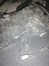 Spade Crimp Wire-Wrap-Connector Terminals-Sleeve AWG for 22-16 Female 200pcs/50pairs