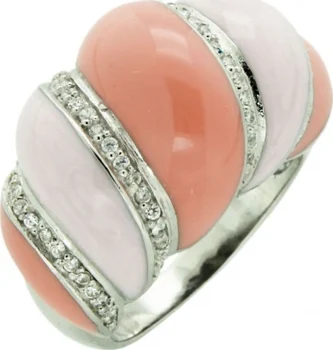 Silverhouse ring with enamel and cubic zirconia
Silverhouse ring with enamel and cubic zirconia