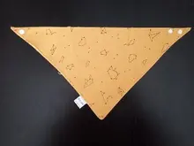 Babero de algodón suave para bebé, Baberos triangulares bonitos, bufanda cómoda, babero para dentición, toalla de Saliva para recién nacido, 5 uds.