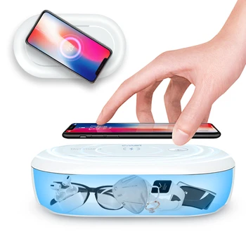 Cahot Portable UV Sanitizer Box UV Light Sterilizer, UV Phone Cleaner Box with Aroma Diffuser, Fast Charging for Smart Phone
Cahot Portable UV Sanitizer Box UV Light Sterilizer, UV Phone Cleaner Box with Aroma Diffuser, Fast Charging for Smart Phone
