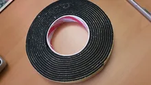 Rubber-Tape Sponge Foam Strong-Adhesion Thick Black EVA 10mm-100mm-Width Anti-Collision-Seal-Strip