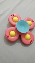 Juguetes Divertidos clásicos para niños, juguetes de dibujos animados para niños, con ventosa, Spinner, sonajero para bebé, juguetes de baño giratorios para niños